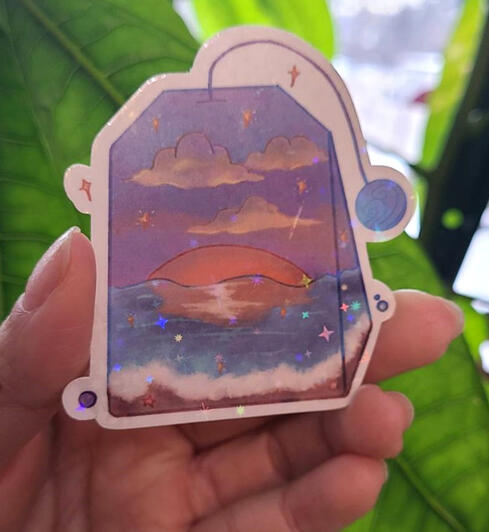 Ocean Tea Sticker Ocean Tea Sticker